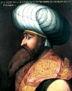 ALLORI  Cristofano Portrait of Bayezid I oil painting
